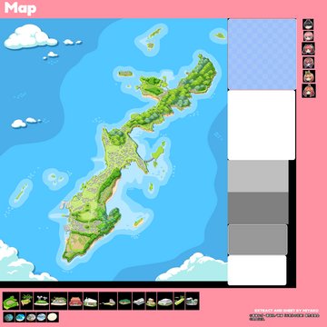 The Quintuplets' Southern Island Beach